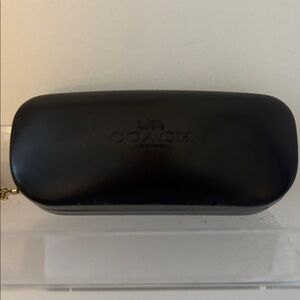 Coach Black hard shell Eyewear Case sunglasses/eyeglasses case